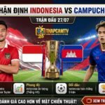 Nhận định tổng quan trận đấu Indonesia vs Campuchia tại vòng bảng ASEAN Cup 2026. Đánh giá lực lượng và phong độ chi tiết từ chuyên gia ThapcamTV.